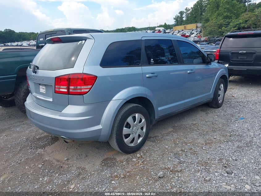 Vin: 3c4pdcab0dt728625, lot: 46297901, dodge journey american value pkg 20134