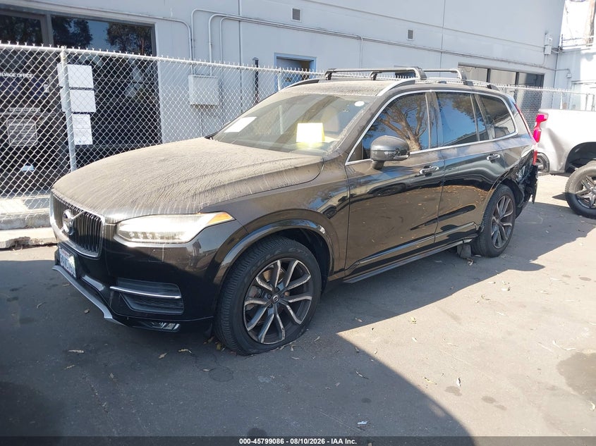 2016 VOLVO XC90 SPORT UTILITY VEHICLE 2.0L I-4 DI, DOHC, VVT, TURBO/SUPERCHARGER, 316HP