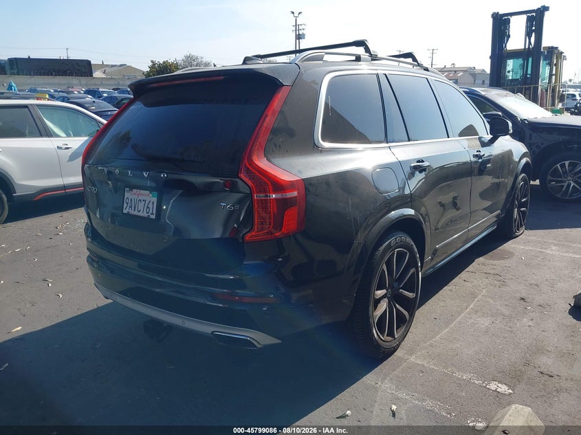 2016 VOLVO XC90 SPORT UTILITY VEHICLE 2.0L I-4 DI, DOHC, VVT, TURBO/SUPERCHARGER, 316HP