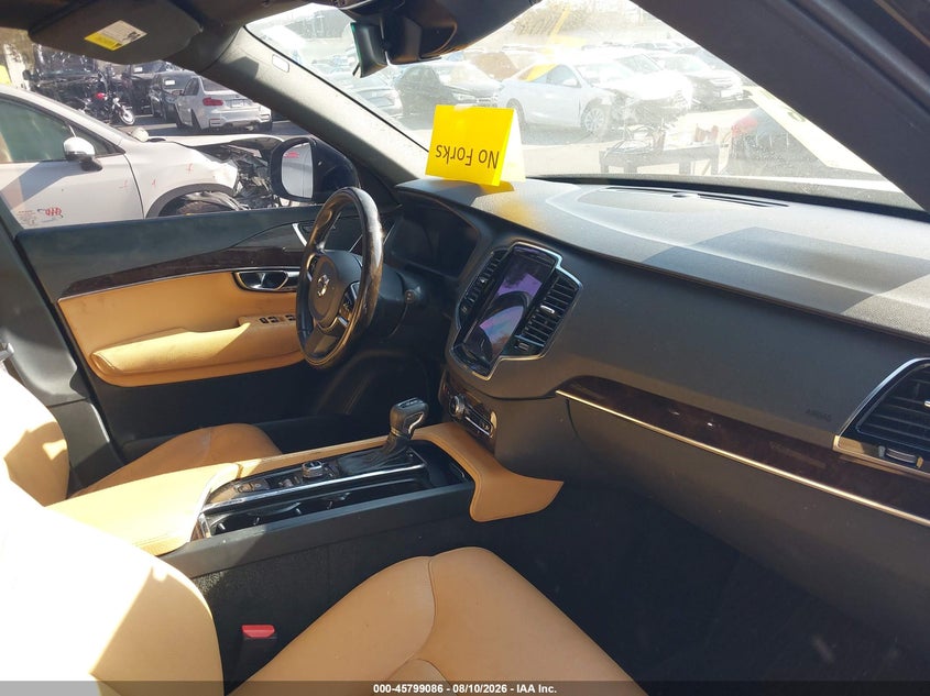 2016 VOLVO XC90 SPORT UTILITY VEHICLE 2.0L I-4 DI, DOHC, VVT, TURBO/SUPERCHARGER, 316HP