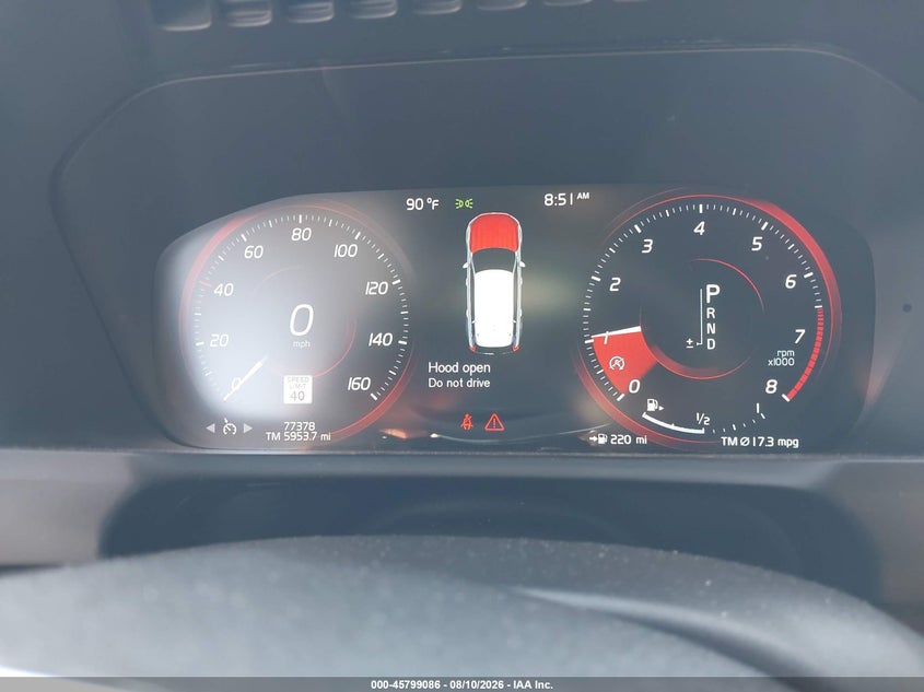 2016 VOLVO XC90 SPORT UTILITY VEHICLE 2.0L I-4 DI, DOHC, VVT, TURBO/SUPERCHARGER, 316HP