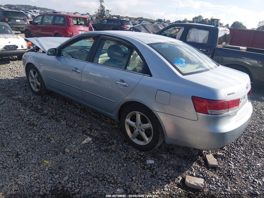 2007 HYUNDAI SONATA auction photo 3