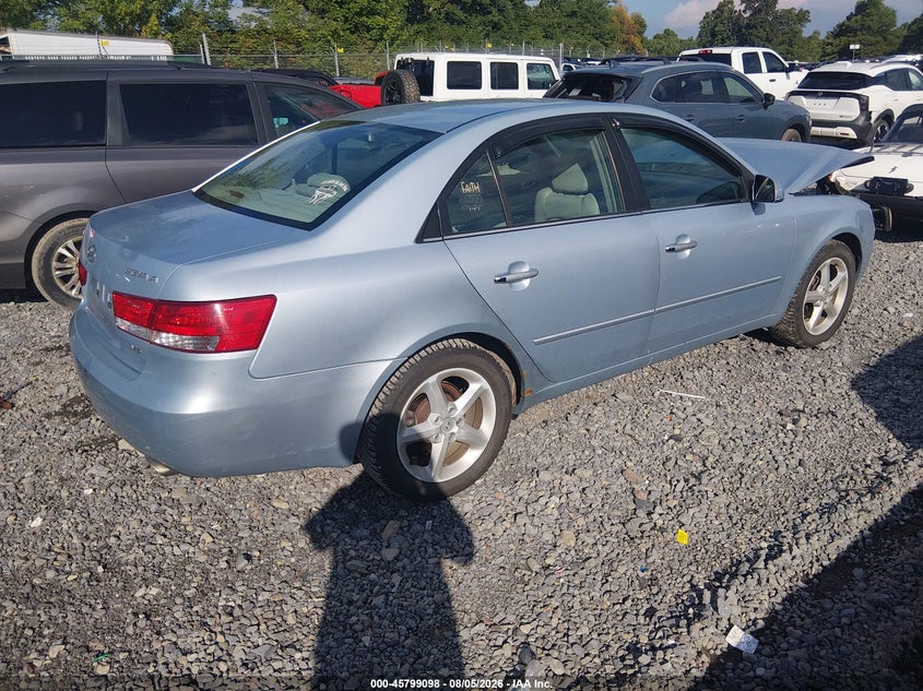2007 HYUNDAI SONATA auction photo 4