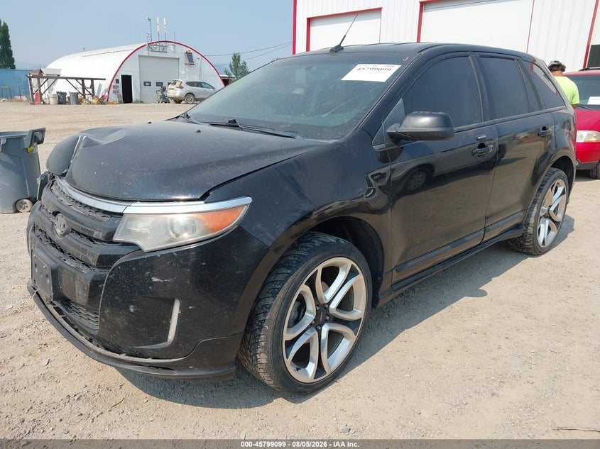 Vin: 2fmdk4akxcba23142, lot: 46297930, ford edge sport 20122
