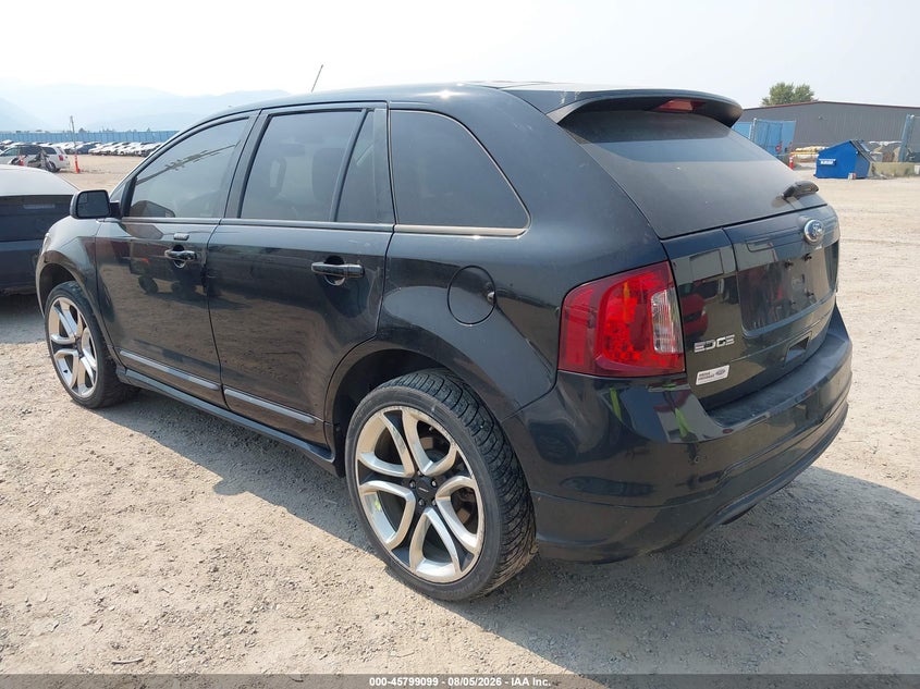 Vin: 2fmdk4akxcba23142, lot: 46297930, ford edge sport 20123
