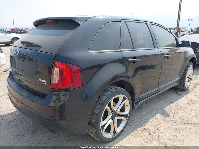 Vin: 2fmdk4akxcba23142, lot: 46297930, ford edge sport 20124