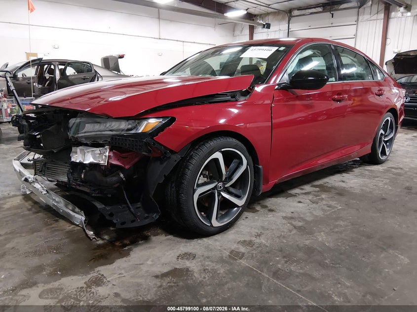 Vin: 1hgcv1f3xna042894, lot: 46297931, honda accord sport 20222