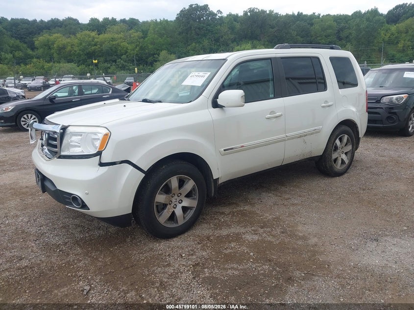 Vin: 5fnyf4h98eb001403, lot: 46297932, honda pilot touring 20142