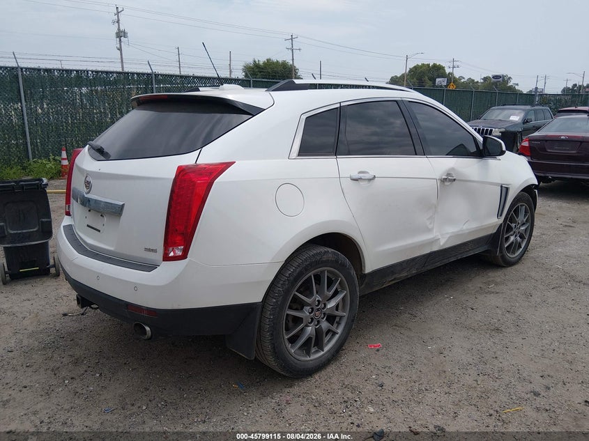 Vin: 3gyfnge35fs565606, lot: 46297946, cadillac srx premium collection 20154