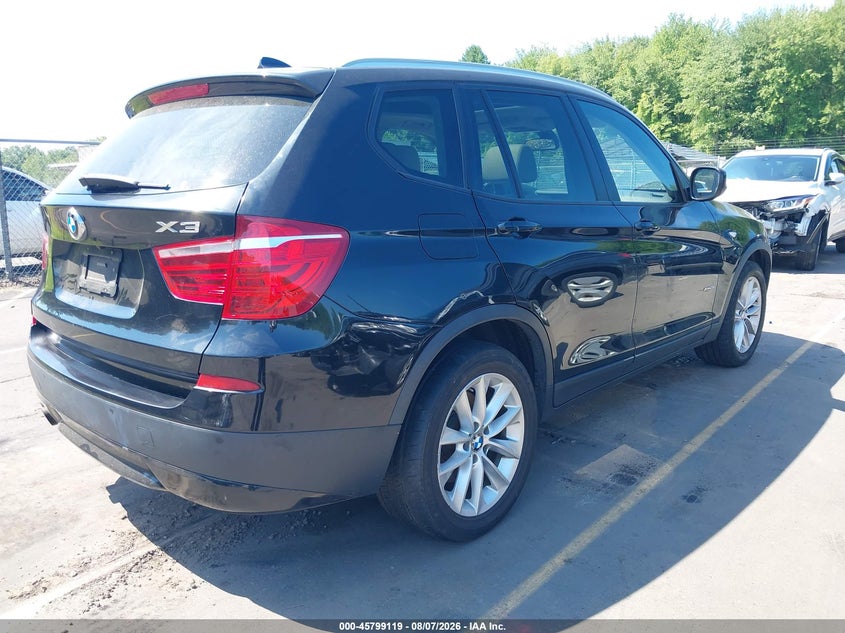 Vin: 5uxwx9c50d0a17325, lot: 46297950, bmw x3 xdrive28i 20134