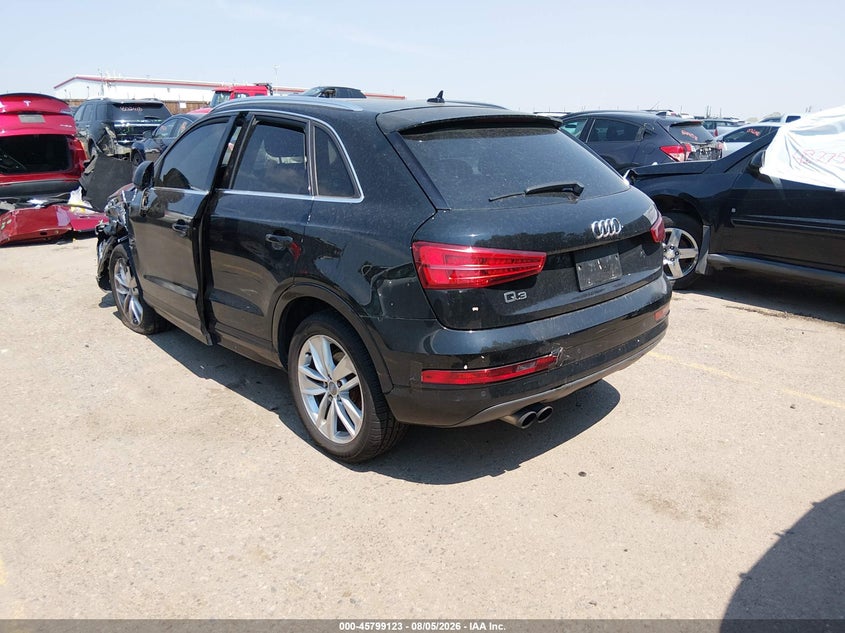 Vin: wa1bfcfs7gr024488, lot: 46297954, audi q3 2.0t premium plus 20163