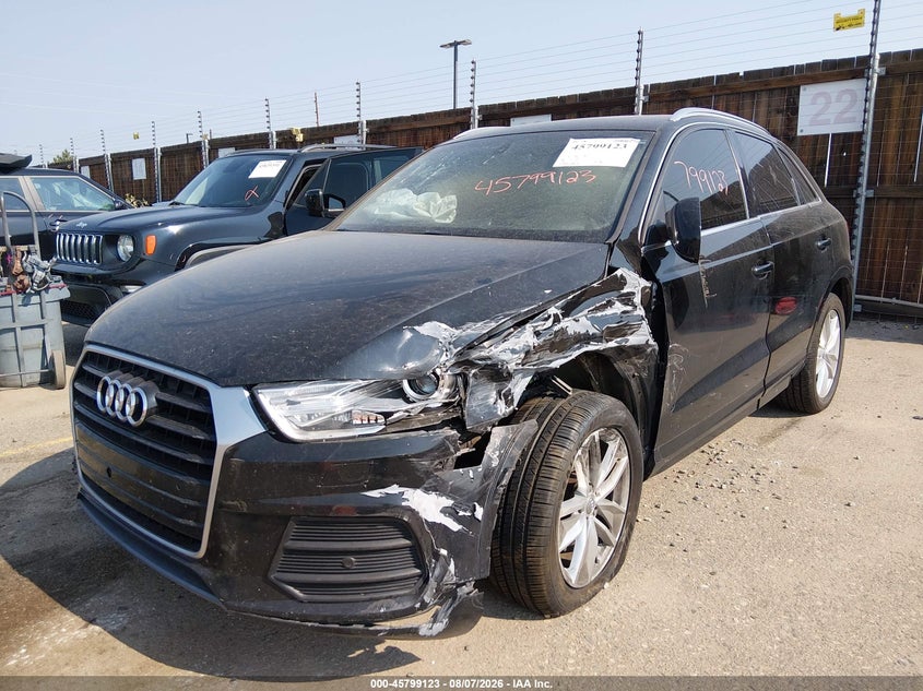 Vin: wa1bfcfs7gr024488, lot: 46297954, audi q3 2.0t premium plus 20162