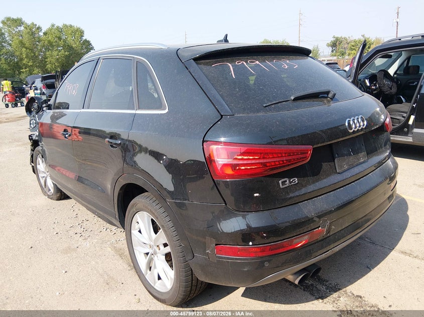 Vin: wa1bfcfs7gr024488, lot: 46297954, audi q3 2.0t premium plus 20163