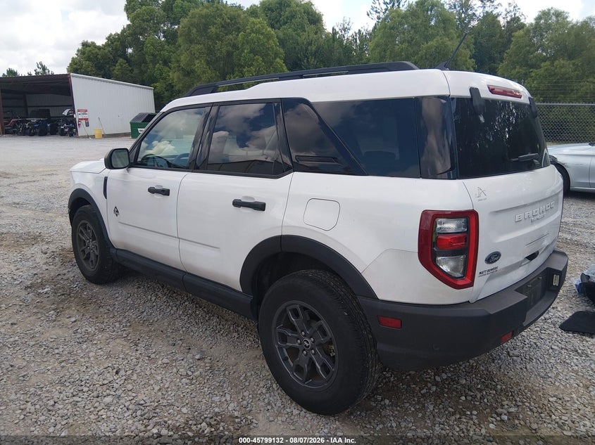 Vin: 3fmcr9b62pre19613, lot: 46297963, ford bronco sport big bend 20233