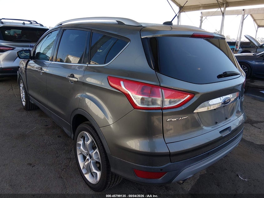 Vin: 1fmcu0jx6eub63745, lot: 46297968, ford escape titanium 20143