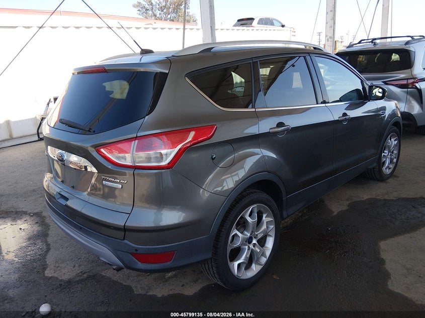 Vin: 1fmcu0jx6eub63745, lot: 46297968, ford escape titanium 20144