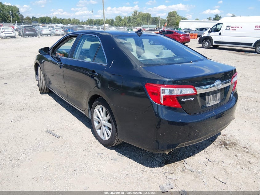 Vin: 4t1bk1fk2cu517522, lot: 46297969, toyota camry xle v6 20123