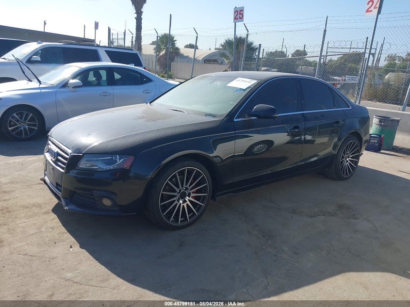 Vin: wauefafl5bn053369, lot: 46297983, audi a4 2.0t premium plus 20112