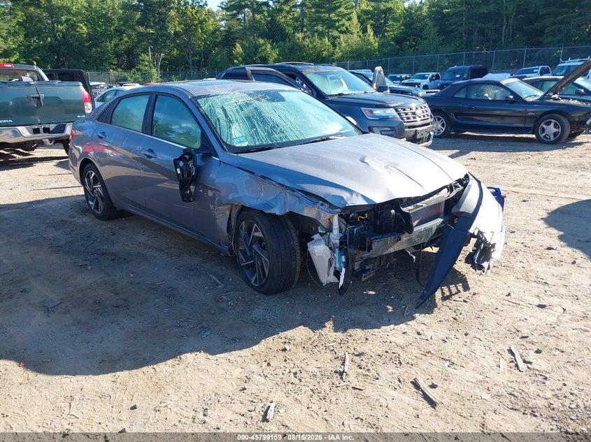 Vin: kmhln4dj5su141971, lot: 46297990, hyundai elantra hybrid limited 2025 img_1