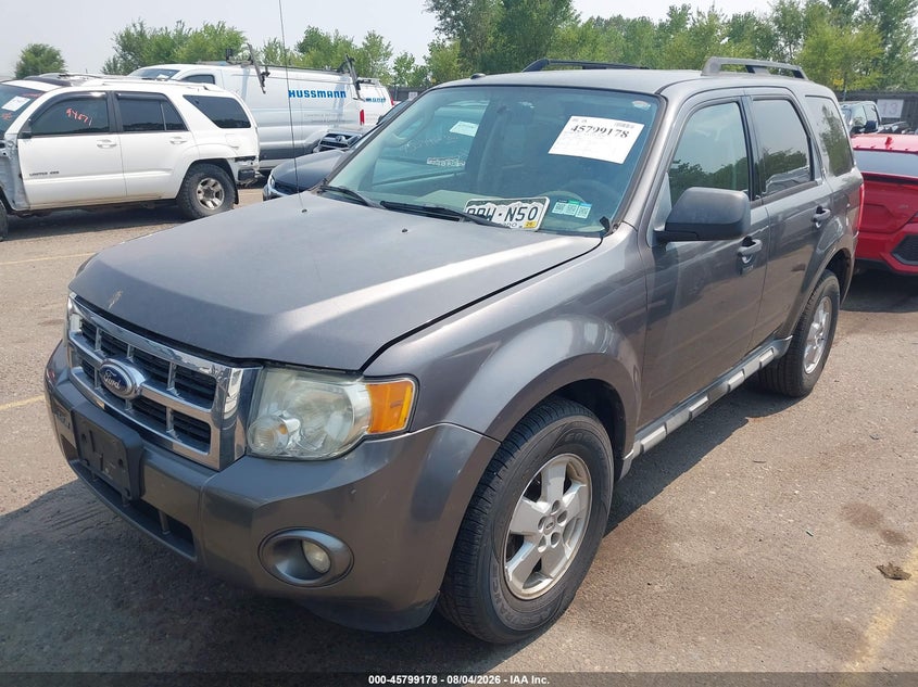 Vin: 1fmcu9d79akc89488, lot: 46298009, ford escape xlt 20102