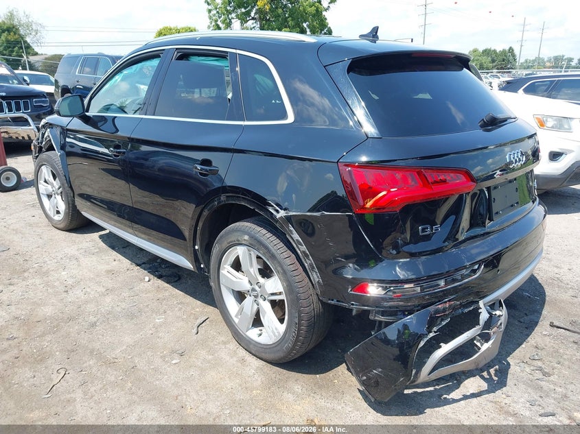 Vin: wa1bnafy9j2011804, lot: 46298014, audi q5 2.0t premium/2.0t tech premium 20183