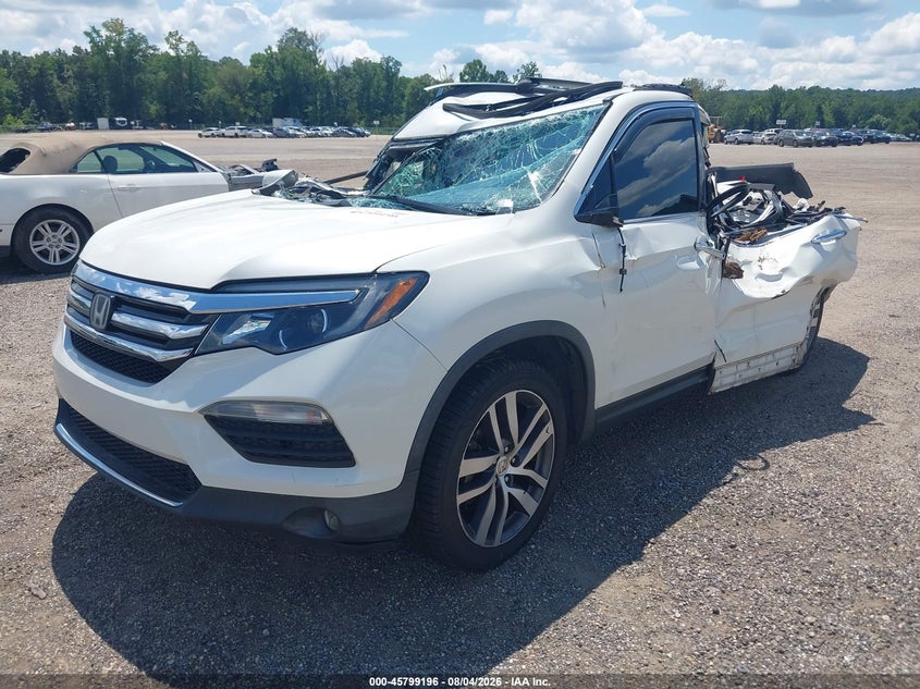 2017 Honda Pilot, Крыша, IAAI, VIN 5FNYF5H93HB001139 — фото 2