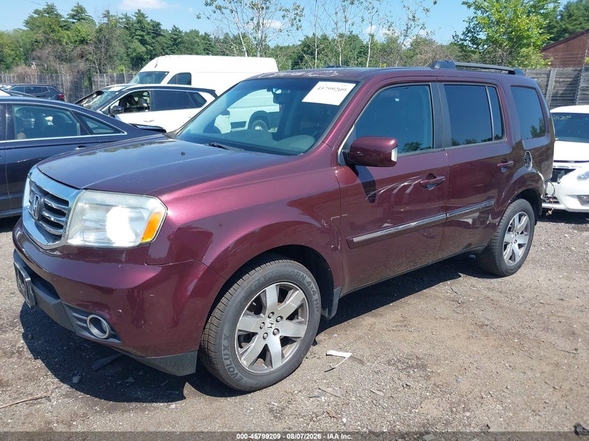 Vin: 5fnyf4h92eb048572, lot: 46298040, honda pilot touring 20142