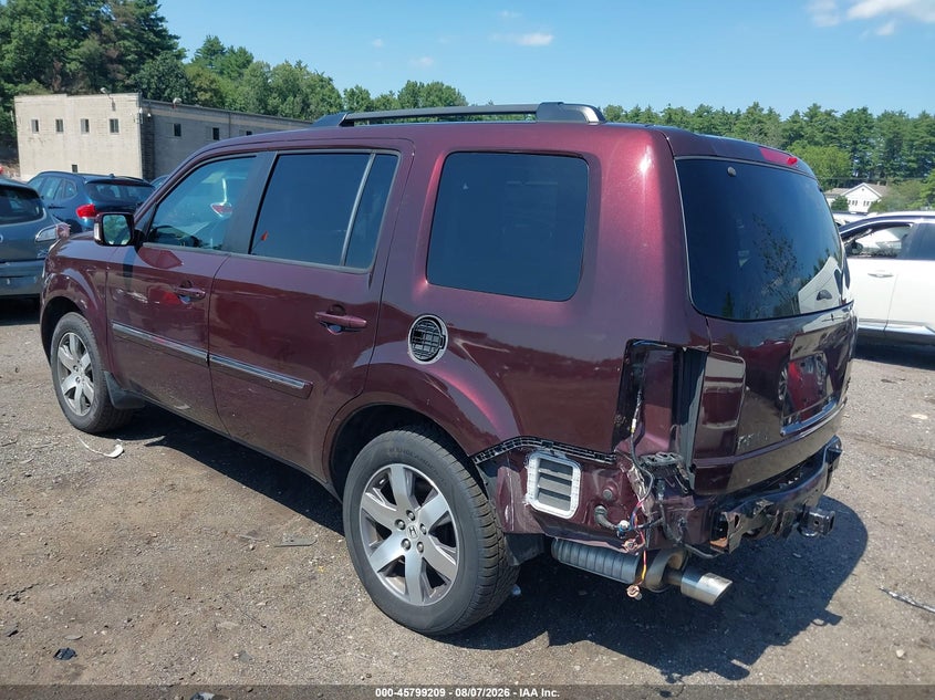 Vin: 5fnyf4h92eb048572, lot: 46298040, honda pilot touring 20143
