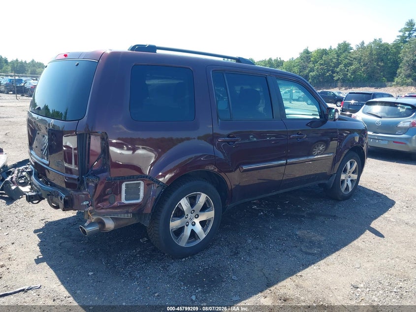 Vin: 5fnyf4h92eb048572, lot: 46298040, honda pilot touring 20144