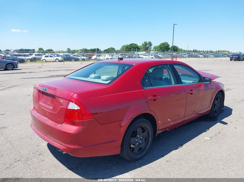 Vin: 3fahp0ha7ar146804, lot: 46298043, ford fusion se 20104