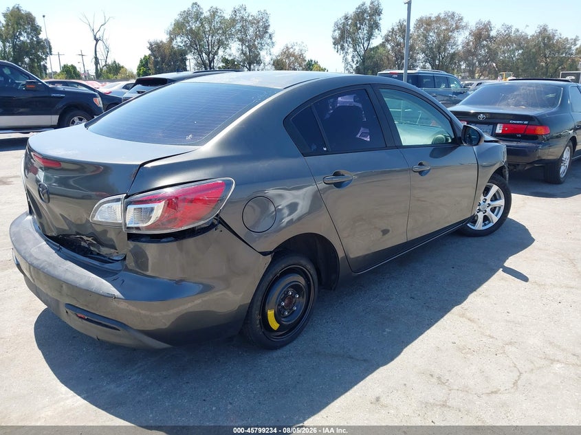 Vin: jm1bl1vg1b1386615, lot: 46298065, mazda mazda3 i touring 20114