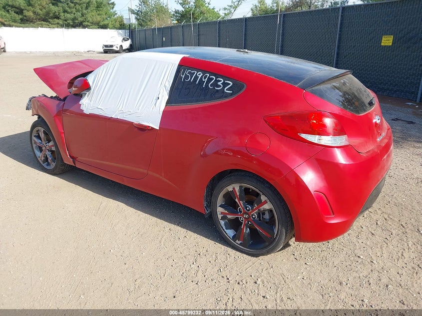 2017 HYUNDAI VELOSTER auction photo 3