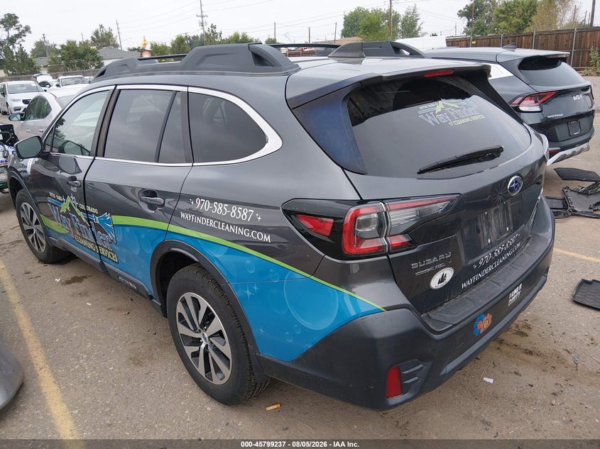 Vin: 4s4btadc4m3152597, lot: 46298068, subaru outback premium 20213