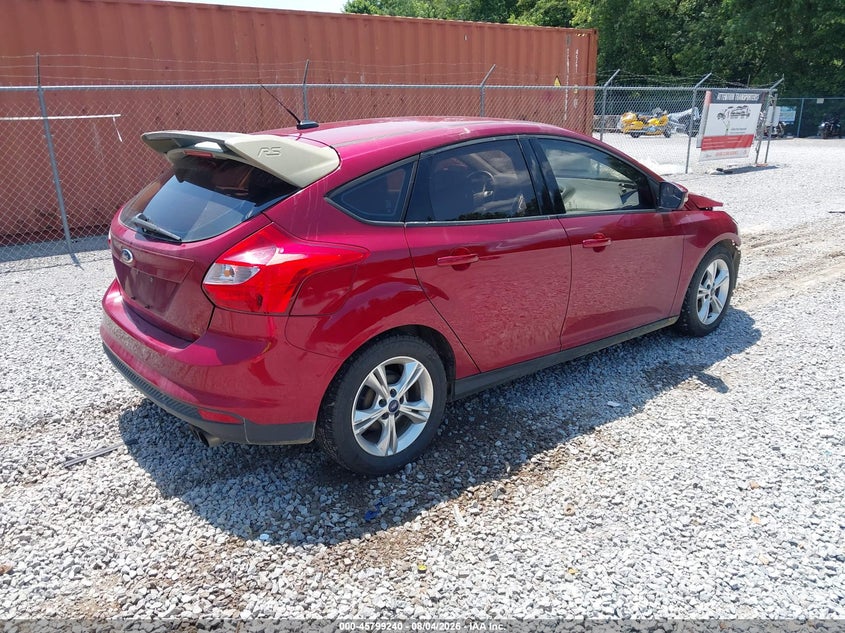Vin: 1fadp3k29el280669, lot: 46298071, ford focus se 20144