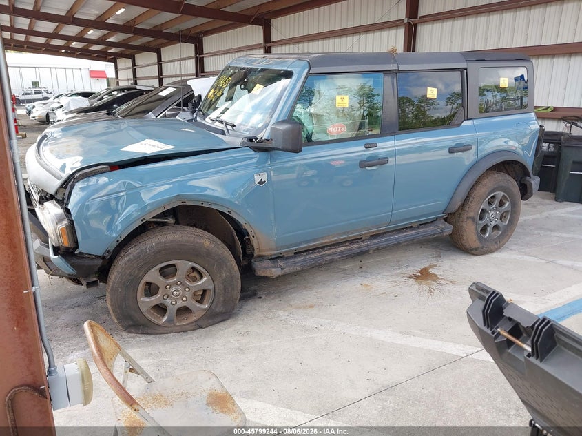 Vin: 1fmee5bp5mla77848, lot: 46298075, ford bronco big bend 20212