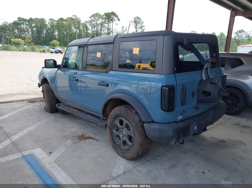 Vin: 1fmee5bp5mla77848, lot: 46298075, ford bronco big bend 20213