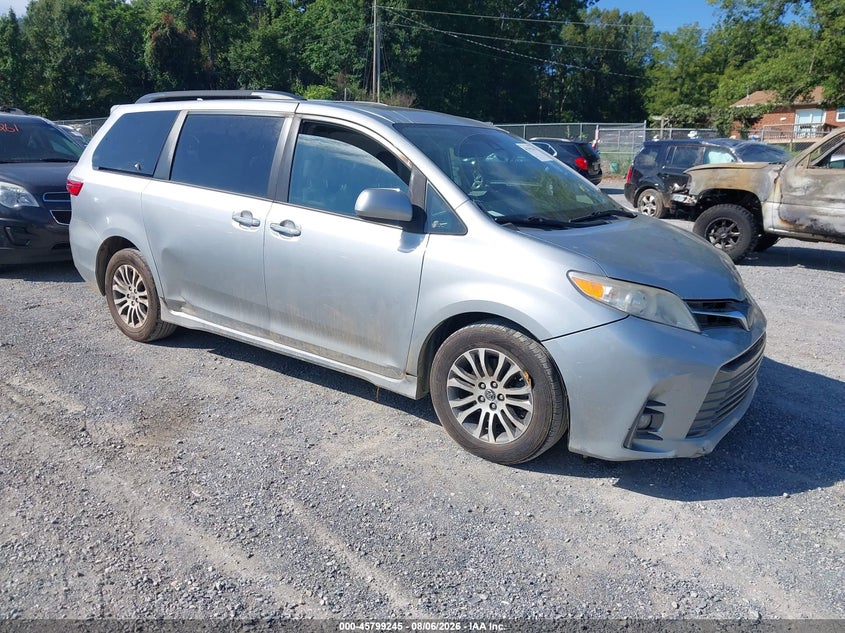Vin: 5tdyz3dc2ks013556, lot: 46298076, toyota sienna xle 8 passenger 2019 img_1