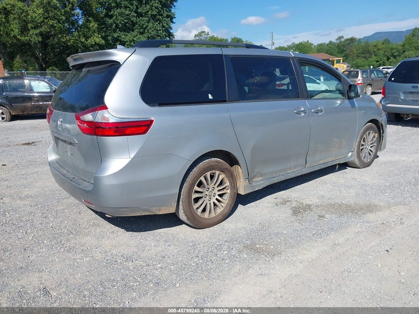 Vin: 5tdyz3dc2ks013556, lot: 46298076, toyota sienna xle 8 passenger 20194