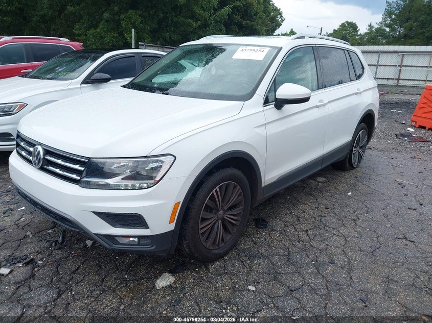Vin: 3vv3b7ax5jm015203, lot: 46298085, volkswagen tiguan 2.0t se/2.0t sel 20182