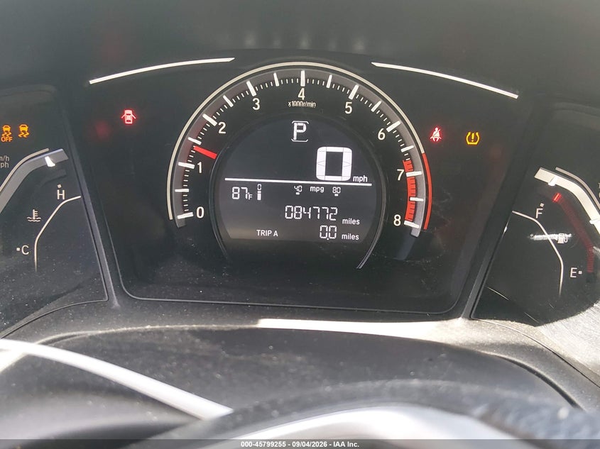 2017 HONDA CIVIC auction photo 7