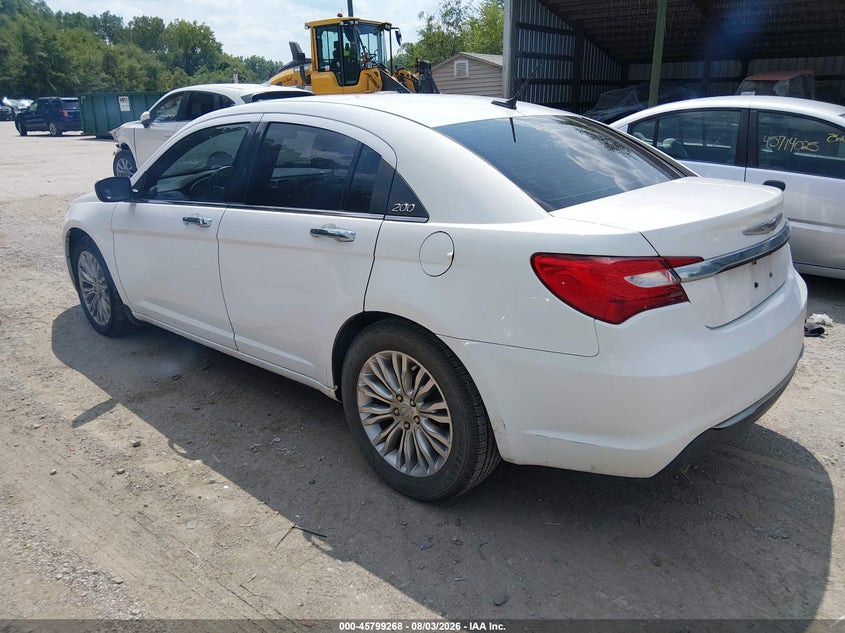 Vin: 1c3ccbcg4dn507036, lot: 46298099, chrysler 200 limited 20133