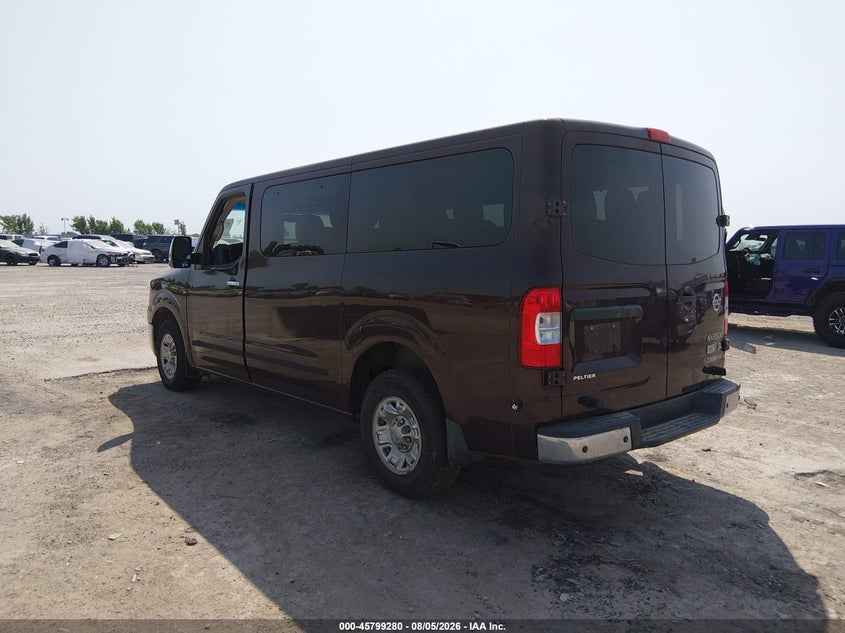 Vin: 5bzaf0aa3dn201281, lot: 46298111, nissan nv passenger nv3500 hd sl v8 20133