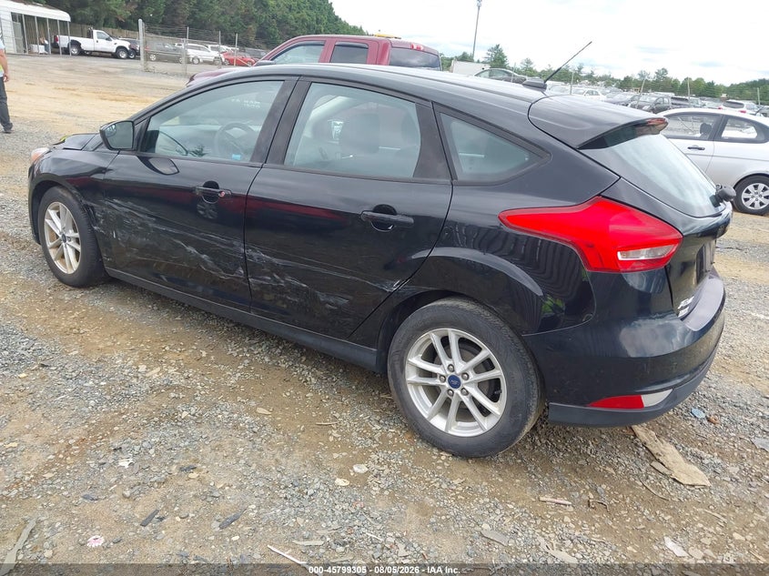 Vin: 1fadp3k25jl227574, lot: 46298136, ford focus se 20183