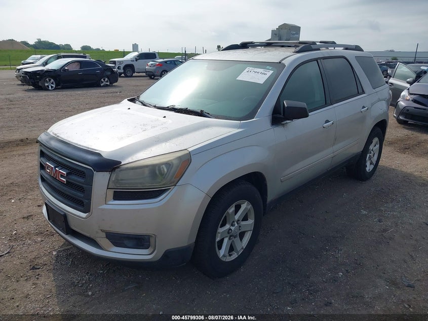 Vin: 1gkkvpkd9dj177895, lot: 46298137, gmc acadia sle-2 20132
