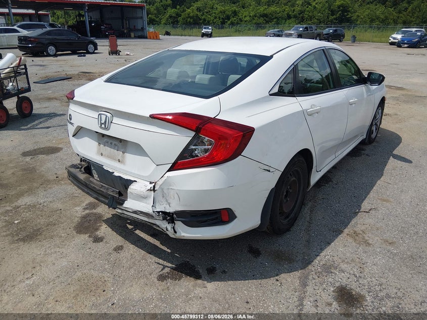 Vin: 19xfc2f5xhe015334, lot: 46298143, honda civic lx 20174