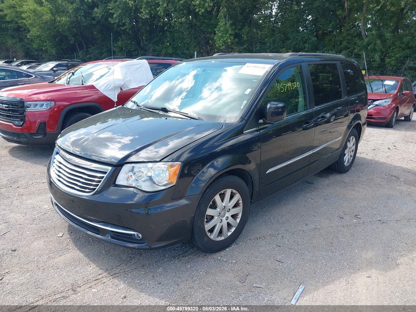 Vin: 2c4rc1bg8gr148752, lot: 46298151, chrysler town & country touring 20162