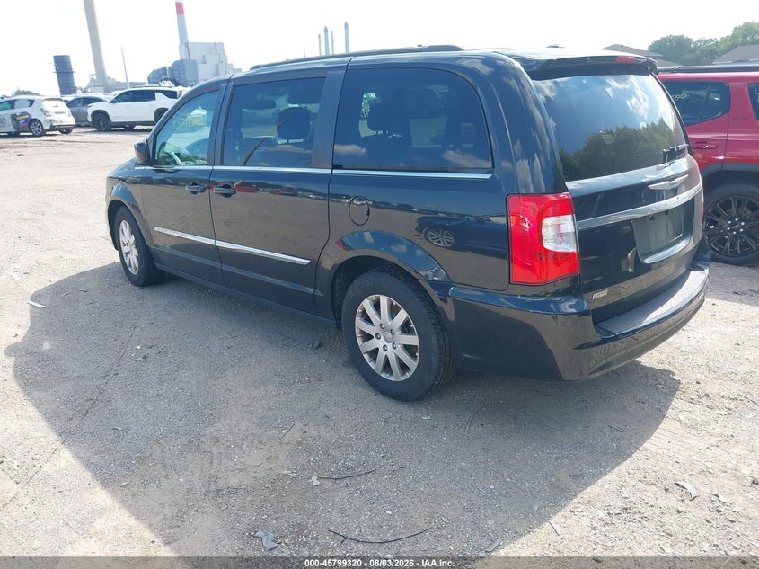 Vin: 2c4rc1bg8gr148752, lot: 46298151, chrysler town & country touring 20163