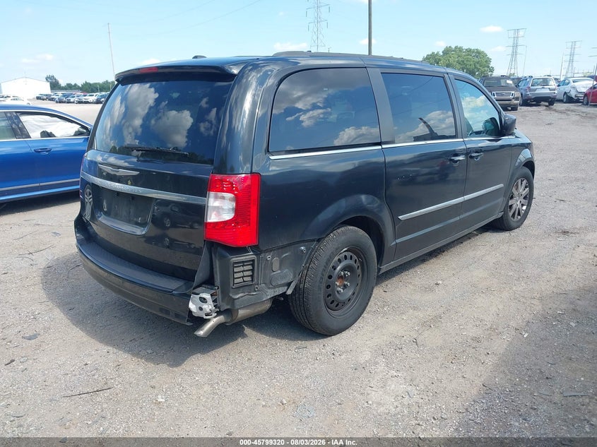 Vin: 2c4rc1bg8gr148752, lot: 46298151, chrysler town & country touring 20164