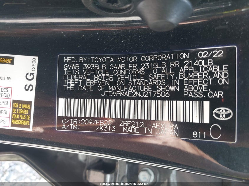 TOYOTA COROLLA - zdjęcie 9