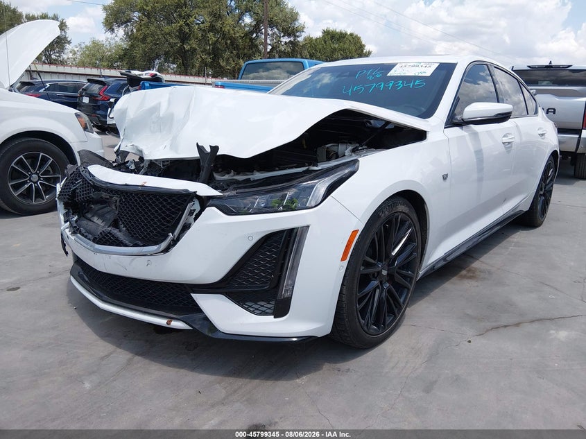 Vin: 1g6dp5rk7n0136697, lot: 46298176, cadillac ct5 sport 20222
